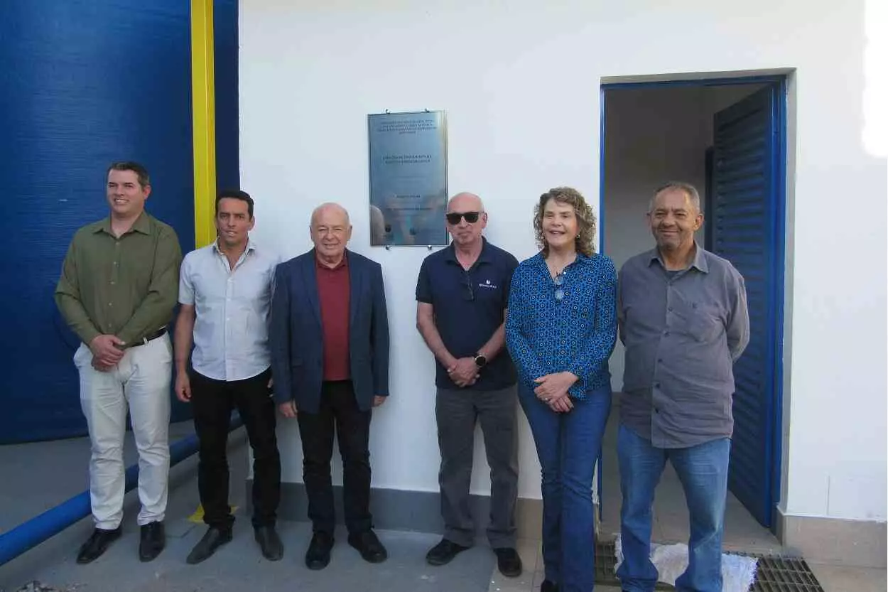 Saneouro reinaugura ETE em Cachoeira do Campo