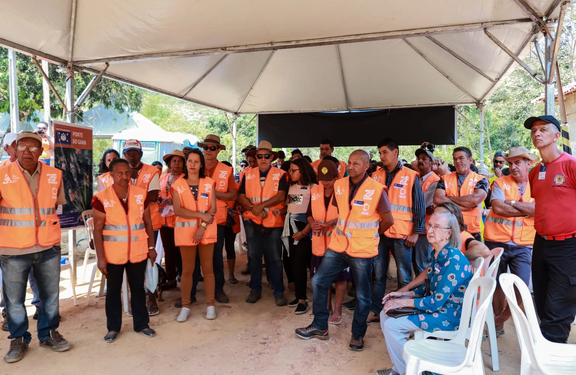 Sirenes tocam em zona rural de Mariana em mais uma simulação de rompimento de barragem