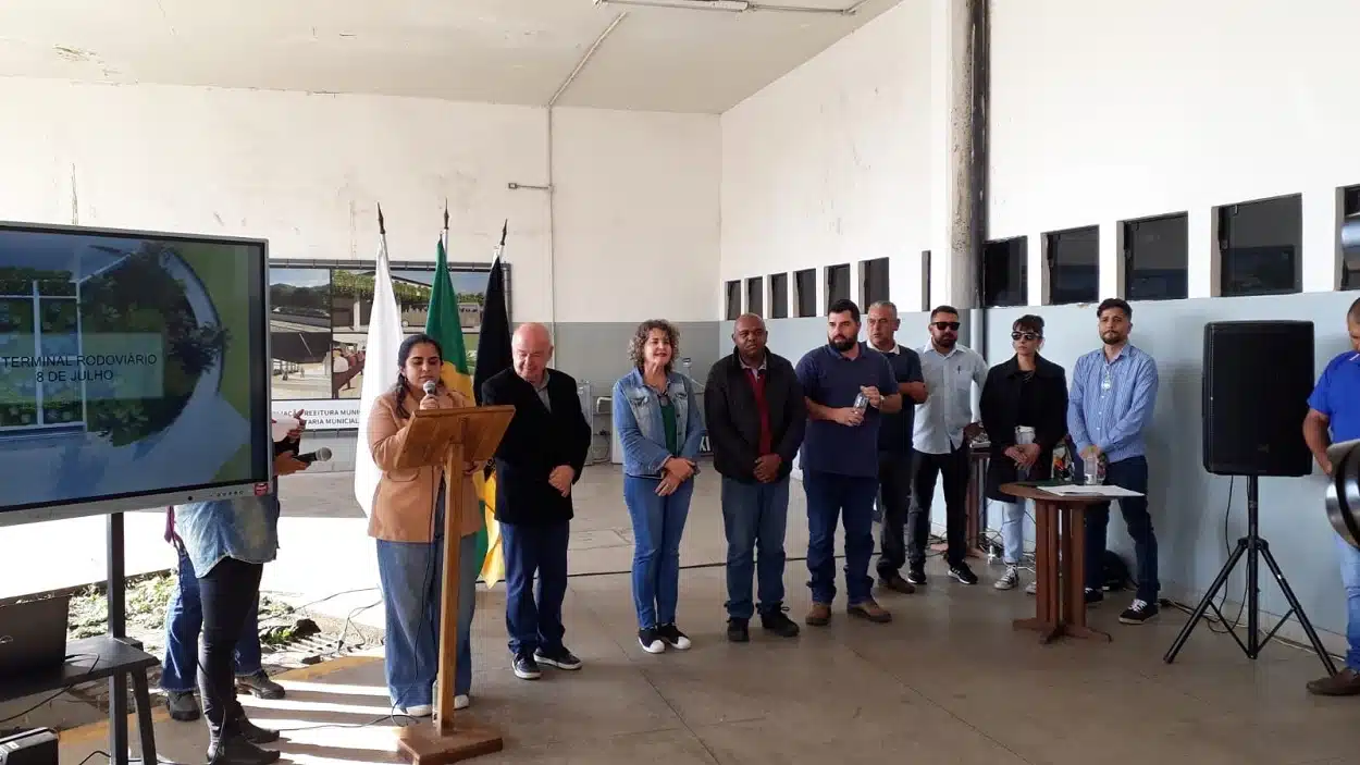 Evento oficializa início das obras na rodoviária de Ouro Preto
