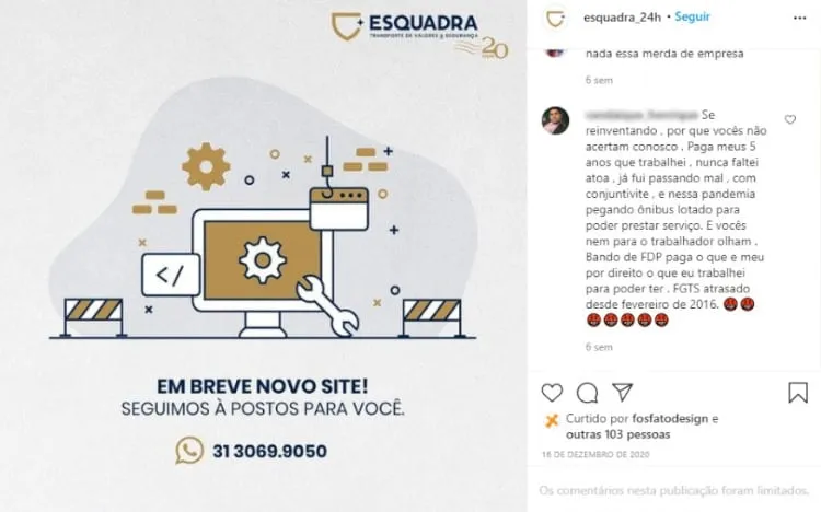 MPT convoca Audiência Pública para debater possível calote da Esquadra em trabalhadores