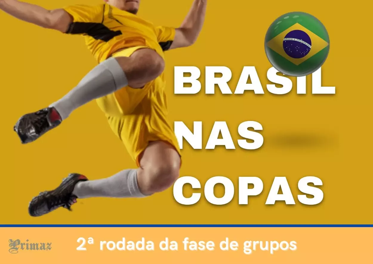 Brasil tem bom rendimento em segundas rodadas nas Copas do Mundo