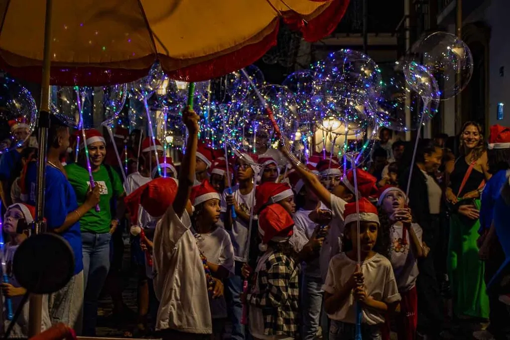 A magia do natal chega com tudo em Mariana
