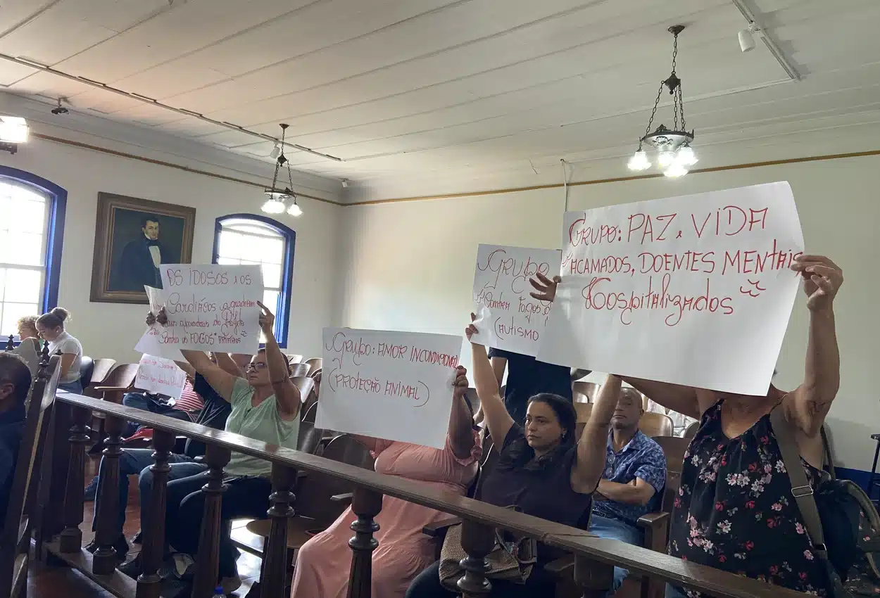 Ouro Preto proíbe utilização de fogos com estampido