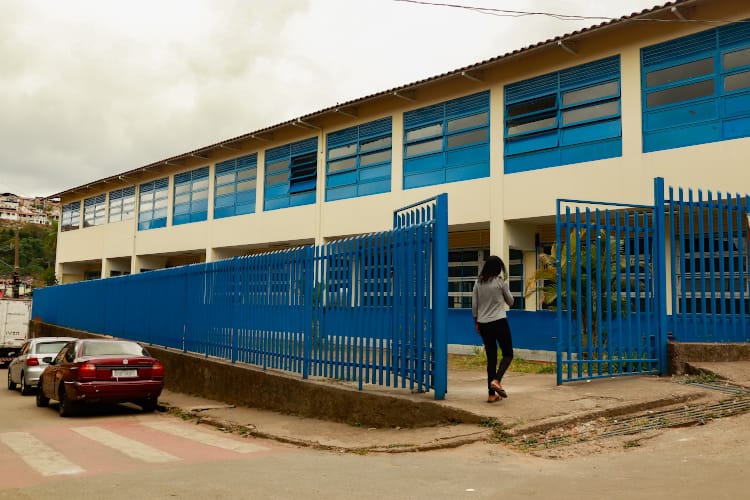 Reforma da Escola Municipal Wilson Pimenta será investigada pela CPI das Obras. Foto: Lui Pereira/Agência Primaz