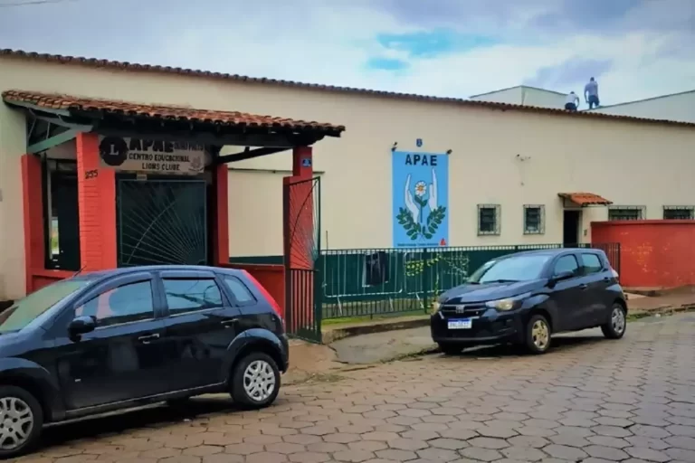 FAchada do prédio da APAE de Ouro Preto