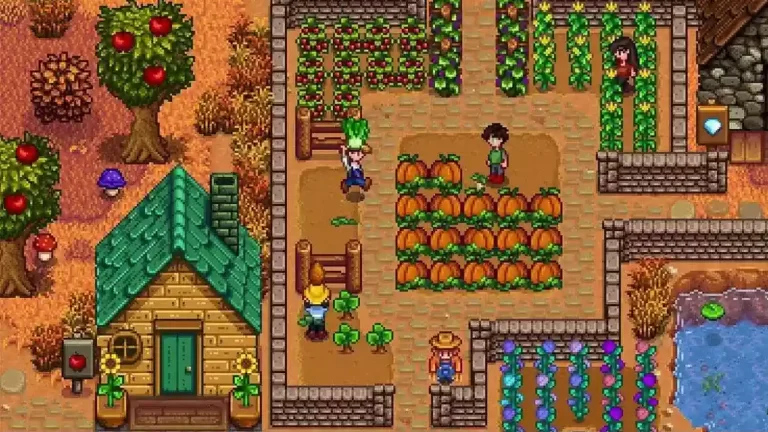 Reprodução de tela do game Stardew Valley