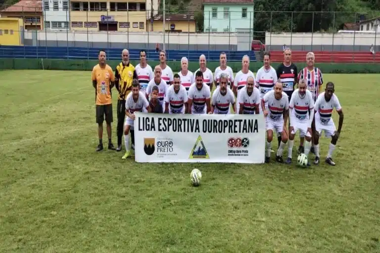 Esporte Clube Tabajaras é uma das equipes que disputam o Campeonato Cinquentão de Ouro Preto