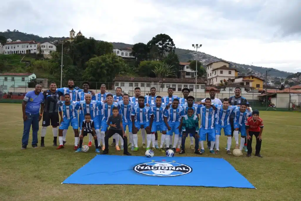 É a primeira vez que o Nacional participa do Campeonato Mineiro Amador