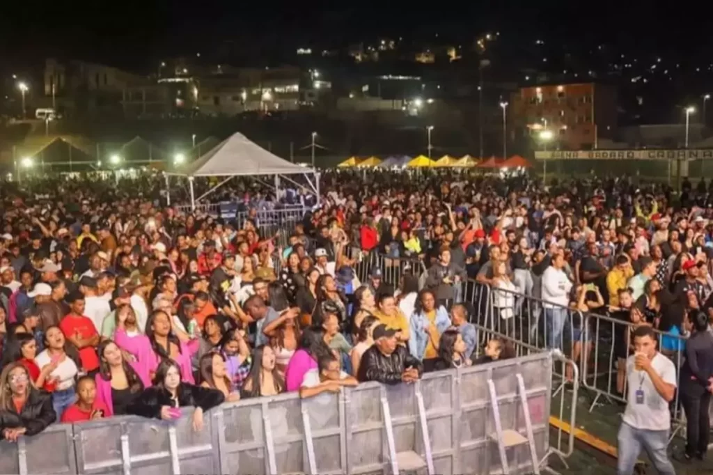 Grande público compareceu aos shows nos tres dias do Arraiá da Cidade Alta