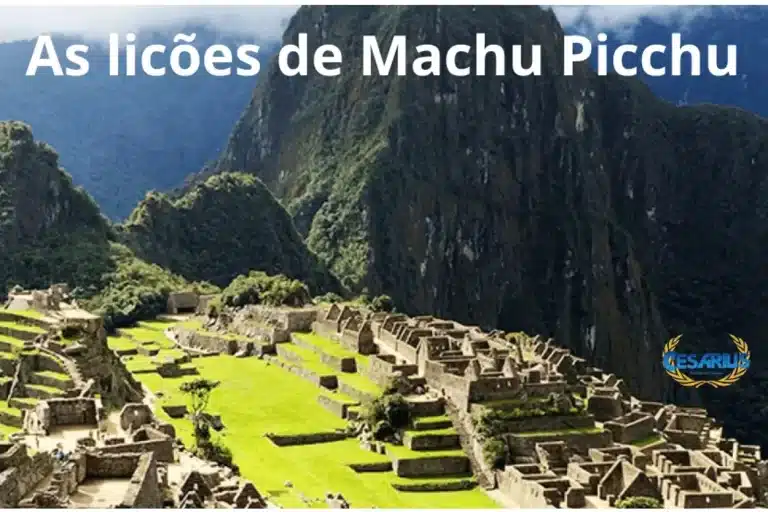 Ruínas da cidade peruana de Machu Picchu