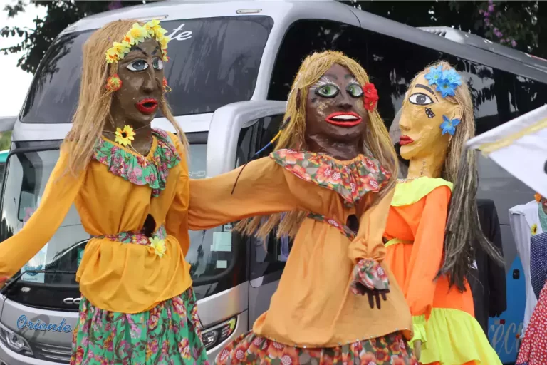 Bonecões do tradicional Zé Pereira da Chácara