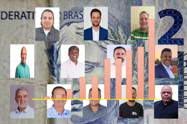 Candidaturas tidas como favoritas exibem grandepoder econômico nas eleições da Região dos Inconfidentes