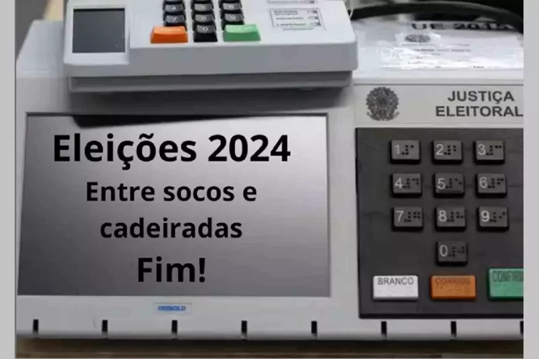 Urna das eleições 2024