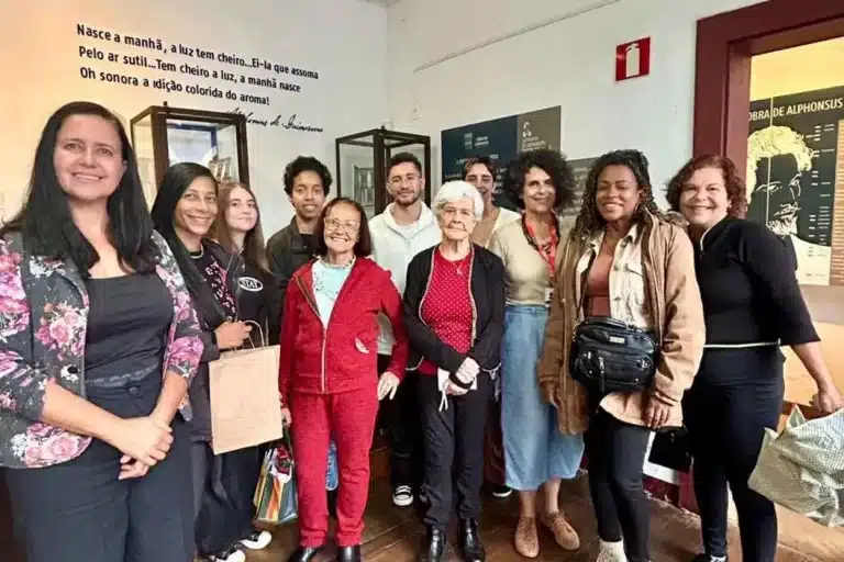 Equipe participa da iniciativa que reuniu turismo e folclore em Mariana.