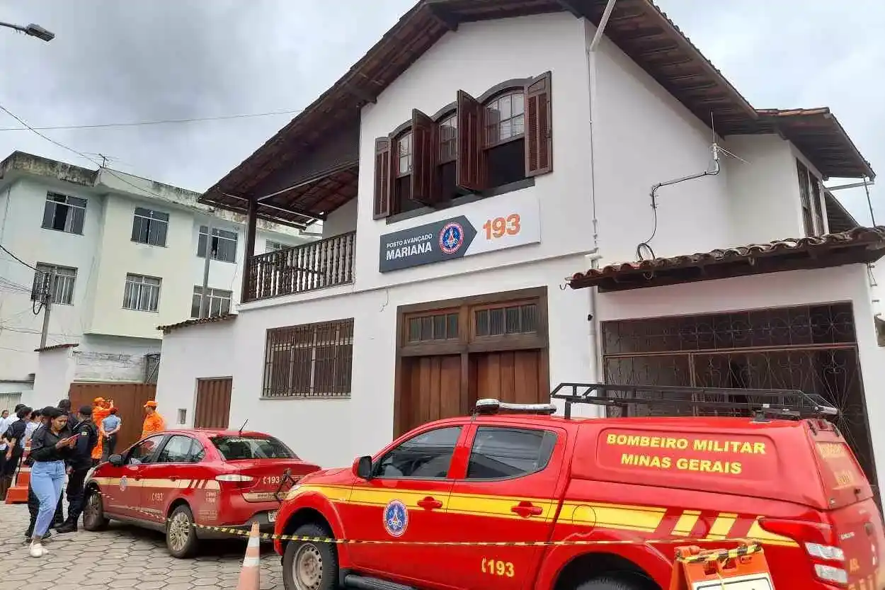 Posto Avançado do Corpo de Bombeiros foi instalado em imóvel situado no centro de Mariana, próximo às novas instalações da Polícia Civil e do quartel da Polícia Militar