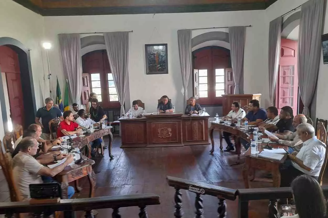 Retomada das reuniões ordinárias da Câmara de Mariana aconteceu nessa segunda-feira (03)